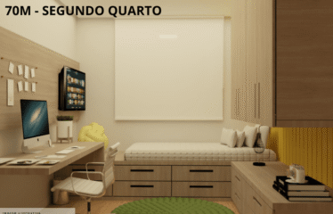 VISTA VERDE (67M E 70M E 80m²) – 2 E 3 DORM (SUÍTE) – 1 ou 2 VAGAS – VILA ALZIRA / ASSUNÇÃO