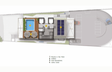 WALK JARDIM – STUDIO – 1 VAGA MOTO OU CARRO-  BAIRRO JARDIM