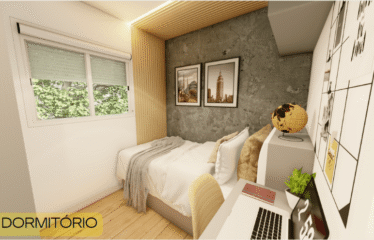 GOLDEN LIFE (50m²) – 2 DORM- 1 VAGA CARRO- MINHA CASA MINHA VIDA – PARAISO – PROX. SHOPPING