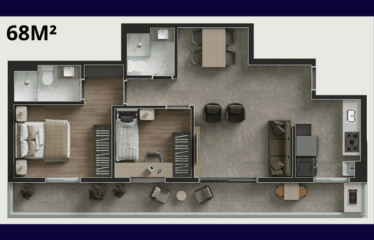 LANDMARK SBC – 61 /64M²- 2 DORM (SUÍTE) E 72M² 3 DORM(SUÍTE) – 1 VAGA- CENTRO