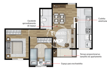 CONNECT DIADEMA (65M²) 3 DORM (SUÍTE) – 1 VAGA – CENTRO