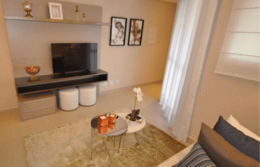 CHROMA JARDIM (53M²) 2 DORM – 1 VAGA – BAIRRO JARDIM