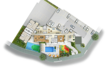 CONTENTO – 66 e 69M² – 2 DORM (SUÍTE) – 1 VAGA – SANTA MARIA SCS