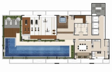 MARCO ZERO HOME LOFT – 42M² E 50M²- 1 VAGA – JARDIM DO MAR