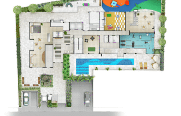 VILLA CAVANA – 70 e 85M² – 2 E 3 DORM(SUÍTE) – 1 OU 2 VAGAS – CENTRO