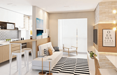GARDEN CLUB (48 A 53M²) 2 DORM (SUÍTE)-  CURUÇÁ SANTO ANDRÉ