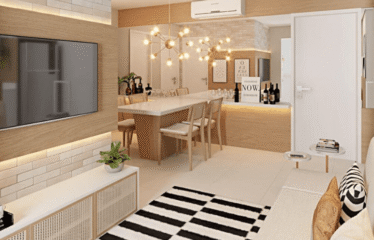 GARDEN CLUB (48 A 53M²) 2 DORM (SUÍTE)-  CURUÇÁ SANTO ANDRÉ