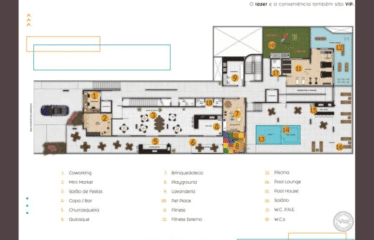 VIP GALES – 39M² – 1 VAGA – VILA PRINCIPE DE GALES – MINHA CASA MINHA VIDA