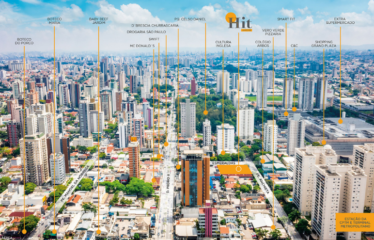 HIT JARDIM – 60M² – 2 DORM (SUÍTE) – 1 VAGA  – BAIRRO JARDIM