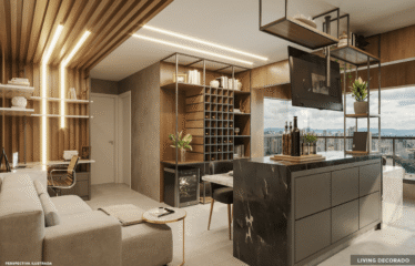 HIT JARDIM – 60M² – 2 DORM (SUÍTE) – 1 VAGA  – BAIRRO JARDIM