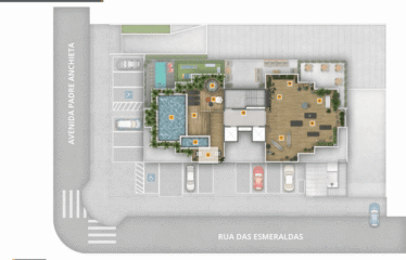 HIT JARDIM – 60M² – 2 DORM (SUÍTE) – 1 VAGA  – BAIRRO JARDIM