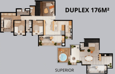 WINE (94m²) – 3 DORM (SUÍTE) – 2 VAGAS – VALPARAISO