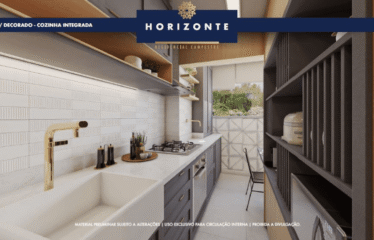 HORIZONTE CAMPESTRE (44 E 45m²) – 2 DORM ( SUÍTE) – 1 VAGAS – CAMPESTRE