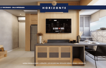 HORIZONTE CAMPESTRE (44 E 45m²) – 2 DORM ( SUÍTE) – 1 VAGAS – CAMPESTRE