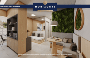 HORIZONTE CAMPESTRE (44 E 45m²) – 2 DORM ( SUÍTE) – 1 VAGAS – CAMPESTRE