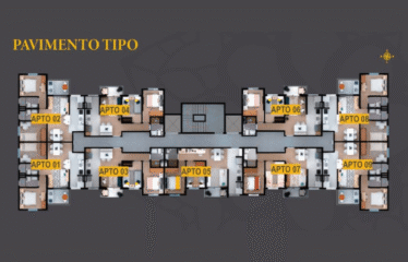 GENESIS (47 e 53m²) – 2 DORM (SUÍTE) – 1 VAGA – CAMILOPOLIS