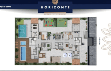HORIZONTE CAMPESTRE (44 E 45m²) – 2 DORM ( SUÍTE) – 1 VAGAS – CAMPESTRE