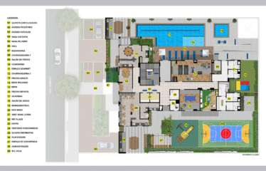 AIMBERÊ ONE-  2 DORM – 46M² – 1  VAGA – VILA CURUÇÁ / BANGU