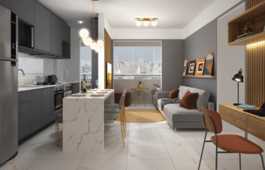 AIMBERÊ ONE-  2 DORM – 46M² – 1  VAGA – VILA CURUÇÁ / BANGU