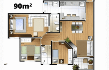 DUE BELLE – 121m²- 3 SUÍTES – 2 VAGAS- OLIMPICO