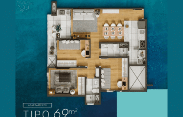 DOMUM DIADEMA – 54 E 69M² – 2 E 3 DORM (SUÍTE) – 1 OU 2 VAGAS – CENTRO