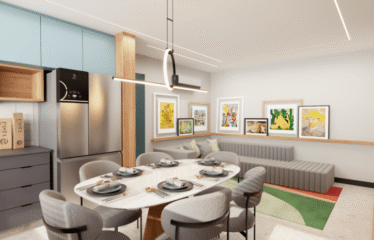 ESSENCIAL JARDIM (67 m²) – 2 DORM (SUÍTE) – 1 OU 2 VAGAS – JARDIM