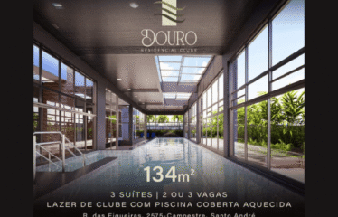 DOURO RESIDENCIAL CLUB (RUA DAS FIGUEIRAS)- 134M – 3 SUÍTES – 2 OU 3 VAGAS  – CAMPESTRE