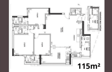 RARITA – 89 E 115m² -3 DORM (SUÍTE) E 3 SUÍTES- 2 ou 3 VAGAS – CENTRO