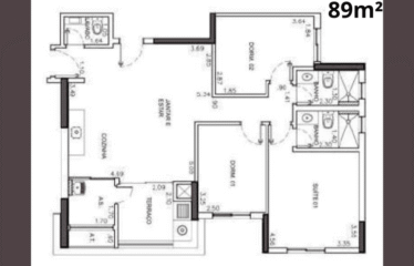 RARITA – 89 E 115m² -3 DORM (SUÍTE) E 3 SUÍTES- 2 ou 3 VAGAS – CENTRO