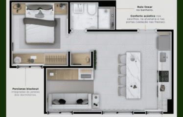 HORIZONTE BELA VISTA -35M – 1 OU 2 DORM – 0 OU 1 VAGA – BELA VISTA – MINHA CASA MINHA VIDA