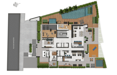 TERRAZZO JARDIM -57 A 68M – 2 DORM(SUÍTE) – 1 OU 2 VAGAS – JARDIM