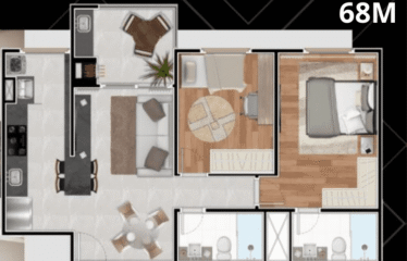 SOPHISTIC – 68 A 83 M² – 2 E 3 DORM(SUÍTE) -1 E 2  VAGAS – CENTRO