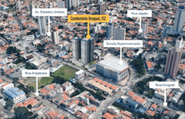 URUGUAI – 63 E 67M² – 2 DORM (SUÍTE) / 1 DORM + CLOSET – VARANDA GRILL – PQ DAS NAÇÕES