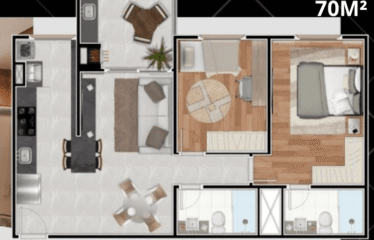 SOPHISTIC – 68 A 83 M² – 2 E 3 DORM(SUÍTE) -1 E 2  VAGAS – CENTRO