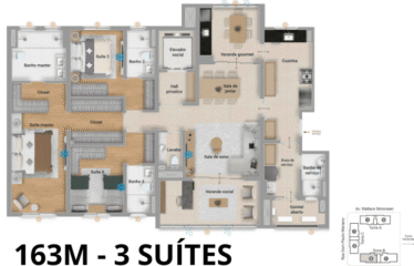 EPIC NOVA PETRÓPOLIS – 162 A 202 M² – 3 A 4 SUÍTES – 3 A 4 VAGAS – NOVA PETRÓPOLIS