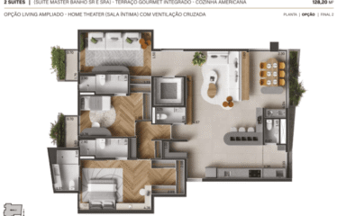 LE RÊVE GOIABEIRAS – 128M – 3 SUÍTES – 3 VAGAS –  BAIRRO JARDIM