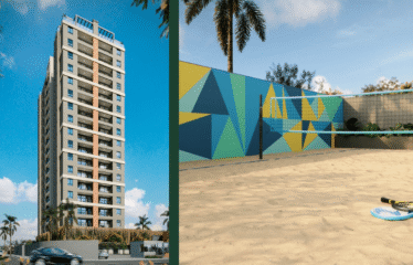 ALDANA JARDIM- (59 e 65M²) 2 DORM (SUÍTE)- 1 ou 2  VAGAS – JARDIM DO MAR