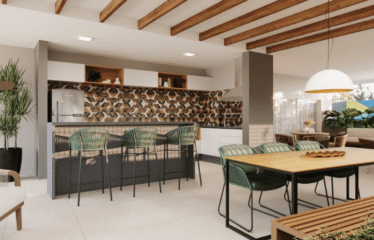 ALDANA JARDIM- (59 e 65M²) 2 DORM (SUÍTE)- 1 ou 2  VAGAS – JARDIM DO MAR