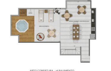 BALCONY – (82m²) – 3 DORM (SUÍTE) – 2 VAGAS – JARDIM BELA VISTA/ FLORESTA