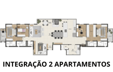 BALCONY – (82m²) – 3 DORM (SUÍTE) – 2 VAGAS – JARDIM BELA VISTA/ FLORESTA