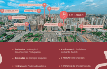 AM LAURA (58/62 E 67M²) – 2 DORM (SUÍTE) – 1 VAGA – VILA BASTOS