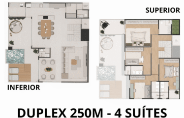 PAINITE (146 A 241m²) – 3 A 4 SUÍTES – 3 A 4 VAGAS – CENTRO