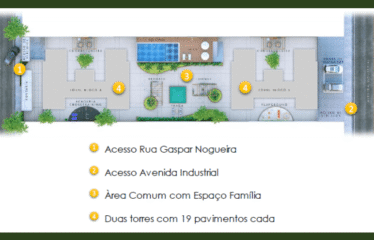 ALL SEASONS (85M²) – 3 DORM (SUÍTE) – 2 VAGAS – BAIRRO JARDIM
