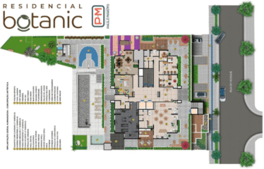 BOTANIC – 89M²- 3 DORM(SUÍTE)- 2 VAGAS –  VILA BASTOS