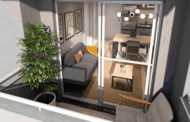 UNIK- 38M – 2 DORM – 1  VAGA – CANHEMA