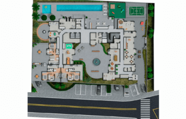 WAY PARQUE CENTRAL – 44 A 48M²- 2 DORM- 1 VAGA –  JARDIM CRISTIANE