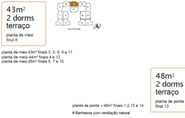 WAY PARQUE CENTRAL – 44 A 48M²- 2 DORM- 1 VAGA –  JARDIM CRISTIANE