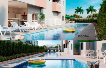 WAY PARQUE CENTRAL – 44 A 48M²- 2 DORM- 1 VAGA –  JARDIM CRISTIANE