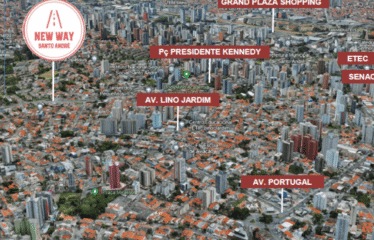 NEW WAY – 50M² – 2 DORM(SUÍTE)- 1 VAGA –  VILA ALICE / VILA BASTOS