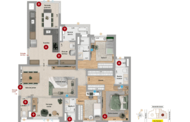 VISTA CAMPESTRE PATRIANI – 133M²- 3 SUÍTES- 2 VAGAS –  CAMPESTRE